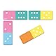 Janod - Musikinstrumente Domino - Erstes Domino-Spiel - Vokabular und Konzentration entwickeln - Pflanzliche Tinten Ab 3 Jahren - J02623