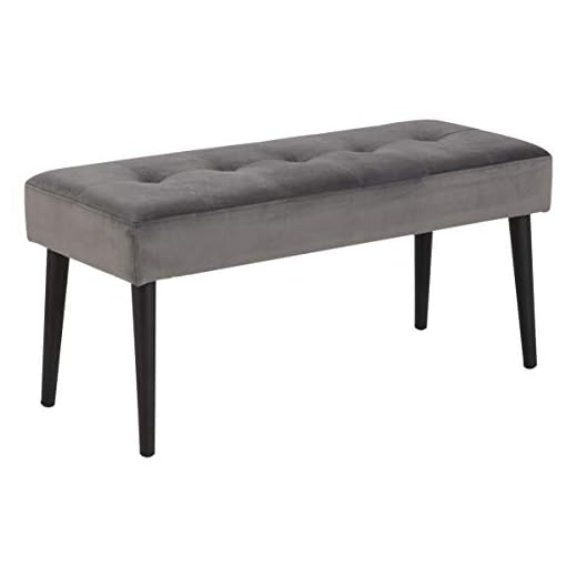 AC Design Gloria Bank, Samtbezug, Metallbeine