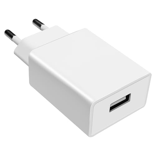 10W USB-Ladeger&auml;t mit USB-A-Anschluss Wandladeger&auml;t f&uuml;r iPhone, Samsung, Android, iPad, Tablet - Kompaktes Reise- und Homeoffice-Ladeset (1 er-Pack)