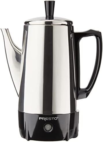 Presto 02822 6-Cup Stainless-Steel Coffee Percolator