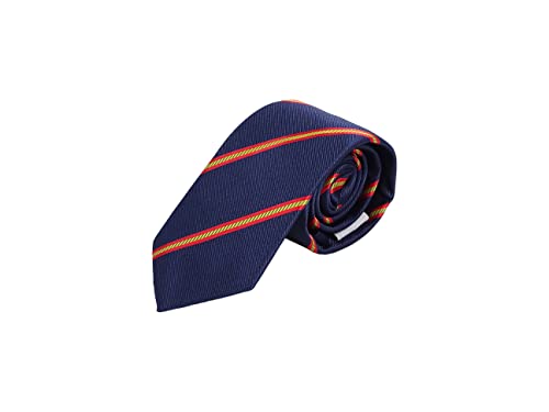 PB Pietro Baldini corbatas españa listados de microfibra para hombre - Elegante y delgada - Hecha a mano en españa -Banderas - 150 x 7 cm Cover