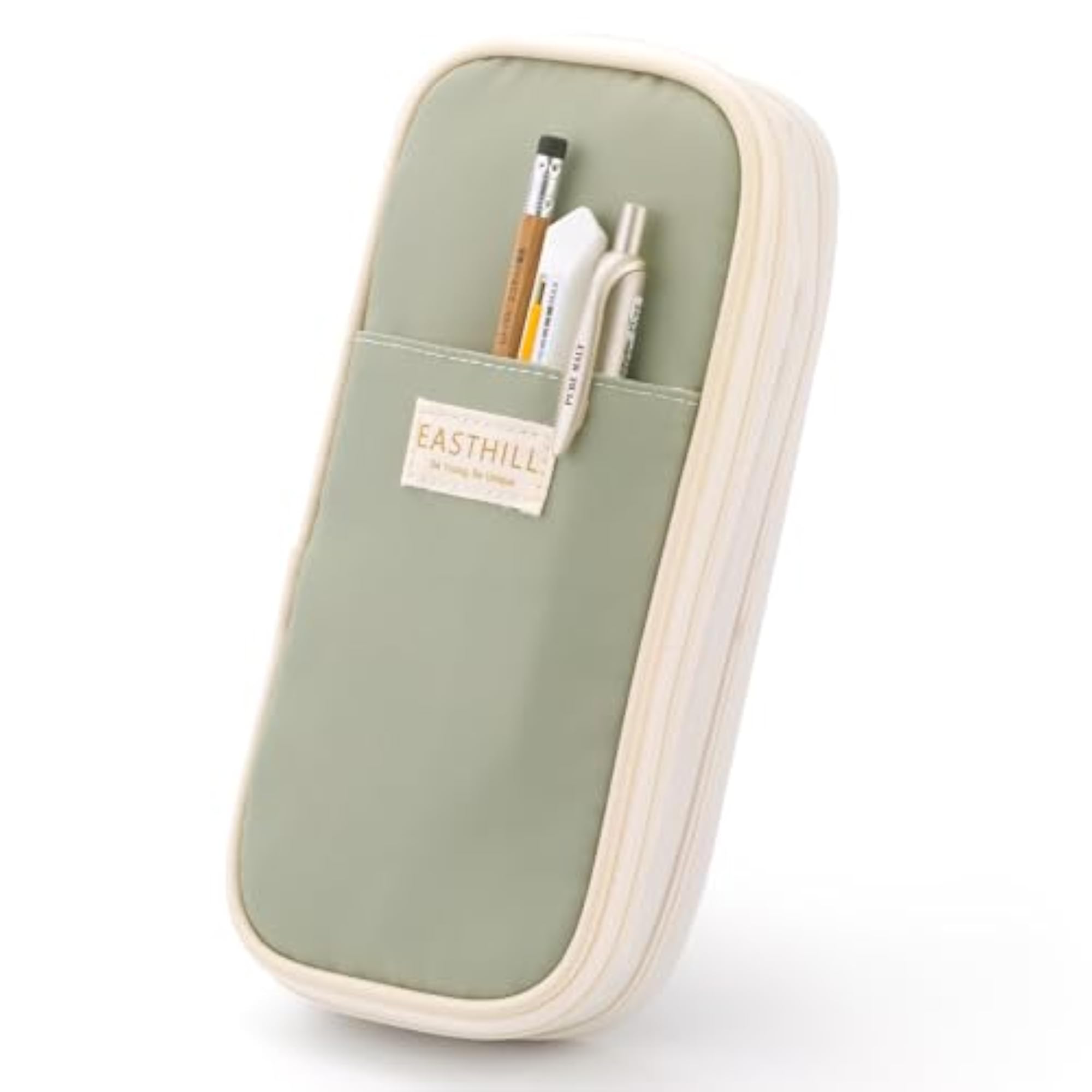 Big Capacity Polyester Pencil Case, Large Pouch for School