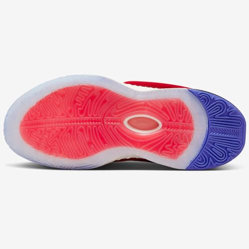 NIKE Lebron XXI SE Movie Night Big Kids' Basketball Shoes (FN4305-600, University Red/Bordeaux/Blue Joy/Ivory) Size 74