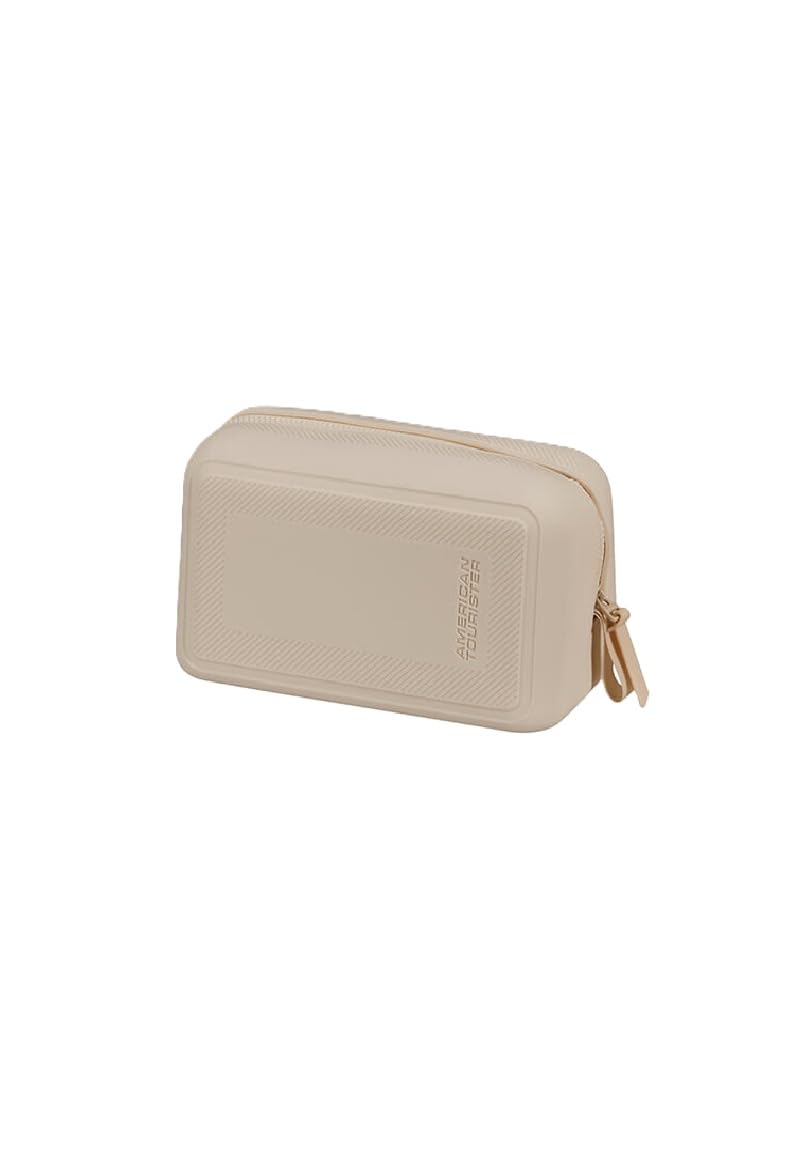 American Tourister borsa da toilette Urban Groove UG27 Washbag Pop Coconut Sand avorio