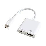ゴッパ(GOPPA) USB Type-C-HDMI変換アダプタ (PD 対応) ホワイト GP-CHDH/W