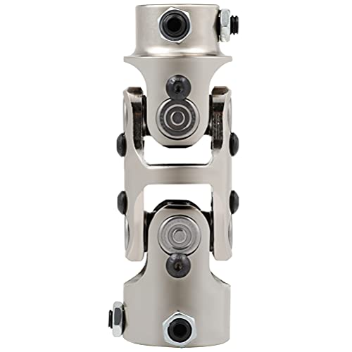 SCITOO 5/8-36 Spline X 3/4 DD Steering Shaft Universal U-Joint Black Single, 83mm Working Angle 35 Degree by SCITOO - Used condition - US$33.92