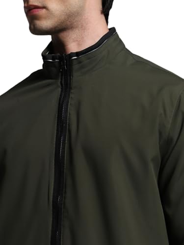 Image of JACK & JONES Men's Polyester Standard Length A-Line Coat