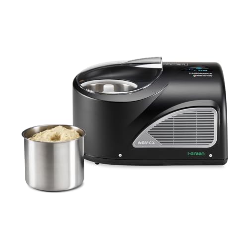 Nemox Eismaschine NXT1 L'AUTOMATICA i-Green halbprofessionelle und private Vollautomat (schwarz) – Bild 4