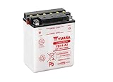 Garantía: 6 meses YUASA BATERIA YB14-A2 abierto - sin ácido