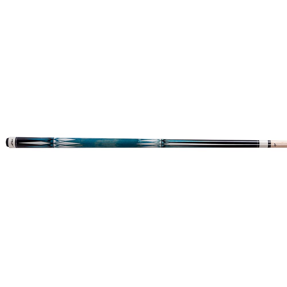 Riley Taco de billar americano de 147 cm, punta de 13 mm, completo con funda rígida