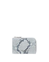Snake Embossed Pale Sapphirine