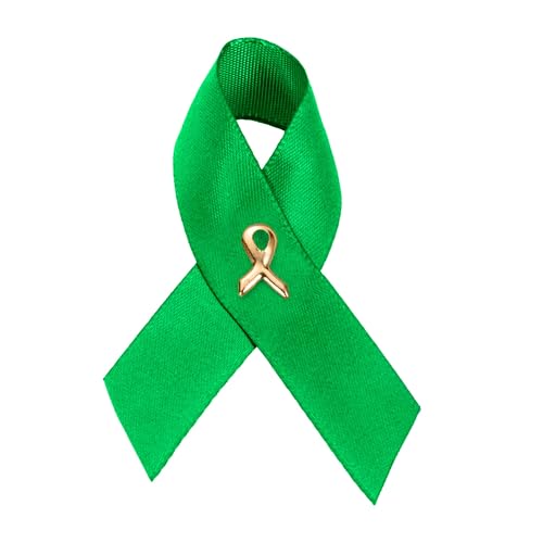 Image of 1 /2 /5 /10 /25 /50 /100pcs Satin Awareness Ribbon Pins (Pick your color), for Cancer & Disease Awareness, Bulk Quantities for Fundraising, Events, Gift Giving