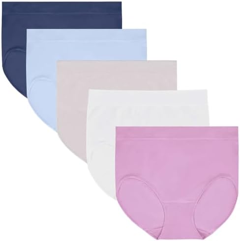 Carole Hochman Women's Seamless Brief Briefs (pack of 5)