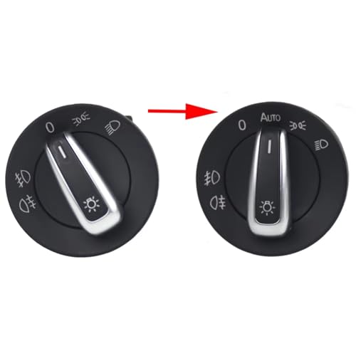 Interruptor de control de faros 5ND941431 para solucionar fallos de luces en VW Sharan 5