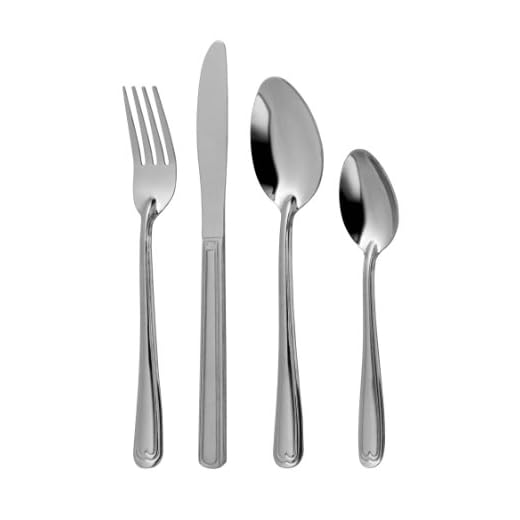 Premier Housewares Sweetheart bestickset, 16 delar, rostfritt stål