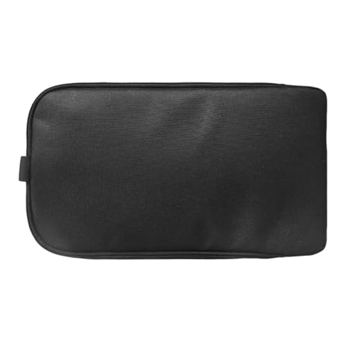 Genérico Bolsa de Viaje para Plancha de Vapor Portátil en Poliéster Negro, Ligera y Compacta Correa de Mano para Viajes de Negocios y Profesionales
