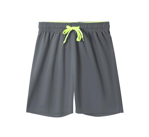 Image of DANI CHINS Boys Loose Athletic Short-Sleeve Shirt and Active Mesh Shorts Set