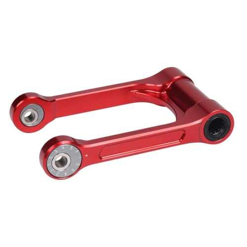 Suspension arrière Coussin de baisse de liaison de liaison pour CRF300L CRF300 L Compatible avec CRF 300L 2021 2022 2023 Accessoires de liaison de montée en moto(Red)