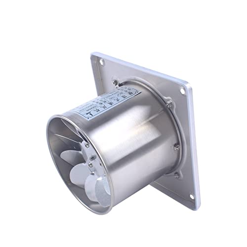 Soplador de Aire de acero inoxidable con ventilador de escape cuadrado de 4 pulgadas 6