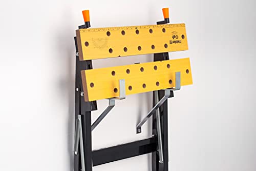 Connex, Legierter Stahl, Schwerlasthaken 335 x 250 x 80 mm - Belastbar bis 100 kg - Zur Wandmontage - verzinkt / Universalhaken / Montagehaken für Garage / Werkstatthaken / Ordnungshelfer / DY222016