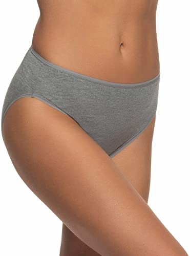 Image of Felina Womens 8 Pack Cotton Modal Stretch Hi-Cut Brief