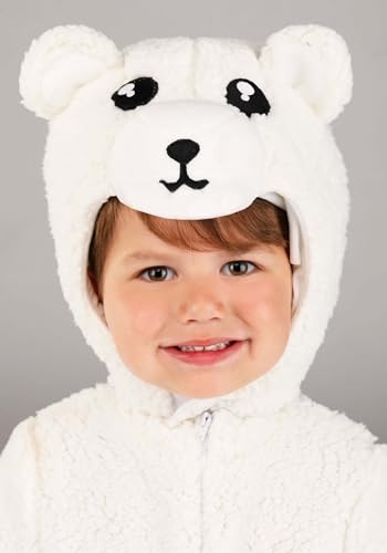Disfraz de Oso Polar Ártico para Bebés 4T miniatura 3