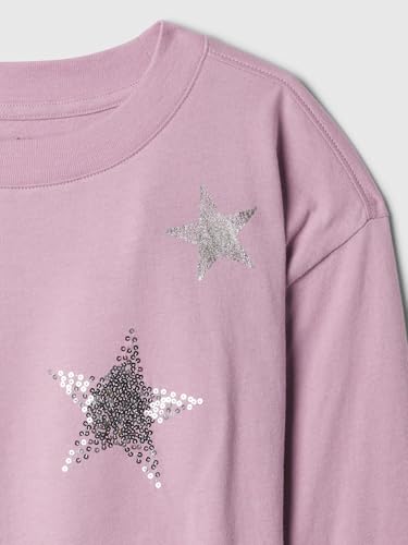 Image of Gap Girls' Long Sleeve Elevated Graphic
