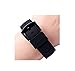 SYBL 8 Pack Rubber Watch Band Loop Silicone Watch Strap Loops Replacement 12mm 14mm 16mm 18mm 20mm 22mm 24mm 26mm Watch Strap Keeper Holder Ring(Black)