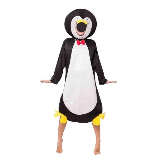Costume de pingouin confortable pour défilés et spectacles de rue