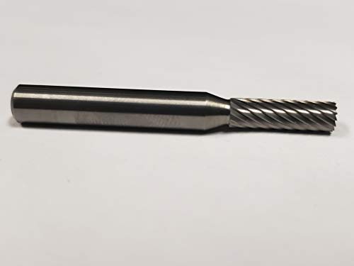 Fresa de carburo SB-14 corte simple 3/16" x 5/8" miniatura 6