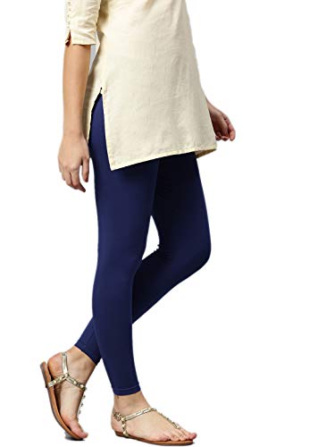Image of Women's Cotton Lycra Solid Legging