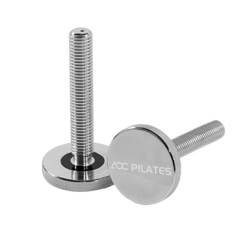 Image of Compatible Weight Adjustment Longer Screws 2 Pieces Fit Square /Octagonal Adjustable Dumbbells, Kettlebell Handles Single Dumbbell up to160LBS