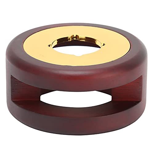 Baxnore Wax SEAL FUNTACE HOLLED REDON RETRO Stick Estufa de fusión para invitaciones de boda Regalos de inauguración de metal de madera 7.5x7.5x3.6cm