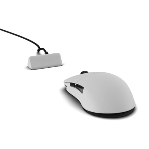 Image of ENDGAME GEAR XM2w 4k v2 Wireless Gaming Mouse White - 30K DPI Optical Sensor, 4000Hz Polling, Claw-Grip Design for Medium to Large Hands, Lightweight (61.5g)