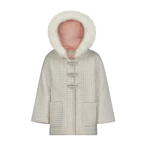 Image of Carter's Toddler & Little Girls' Midweight Fleece Lined Hooded Raincoat Rain Jacket
