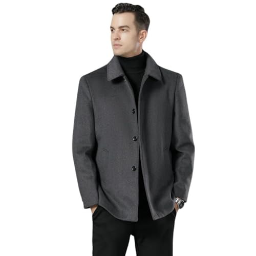 Chaqueta de lana corta para vestir en la ciudad durante el invierno de caballero
