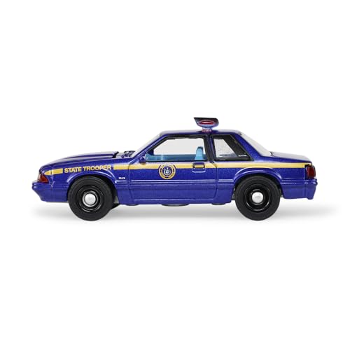 Modelo a escala 1:64 auto policía New York 1988 miniatura 2