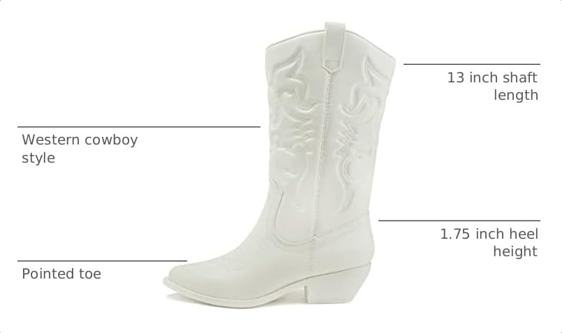 Image of Soda Women's Mug Round Toe Faux Suede Stacked Heel Western Ankle Bootie