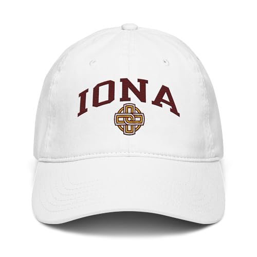 Gorra ajustable oficial Iona Gaels blanca miniatura 2
