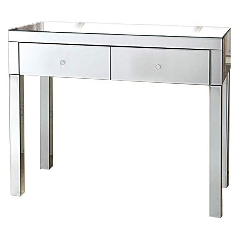 D PRO T Mirrored Dressing Table Mirror Dressing Table Console Cover