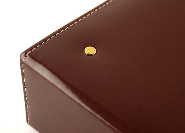 Oversize A4 Leather Ring Binder - Image 4