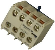 SCHNEIDER ELECTRIC LA1KN31 CONTACTOR+RELAY, AUX CONTACT, 575VAC, 10A