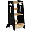 Wood Color and Black