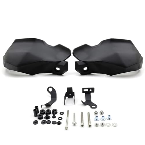 Protège-mains Versys 650 Kawasaki 2022-2025 avec bouclier de guidon noir robuste