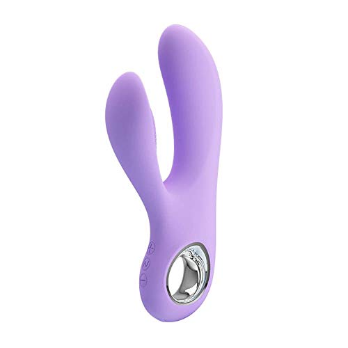 Vibrador Estimulador De Ponto G Recarregável Com 7 Modos De Vibração 17,1 X 3,4 Cm Roxo Canrol