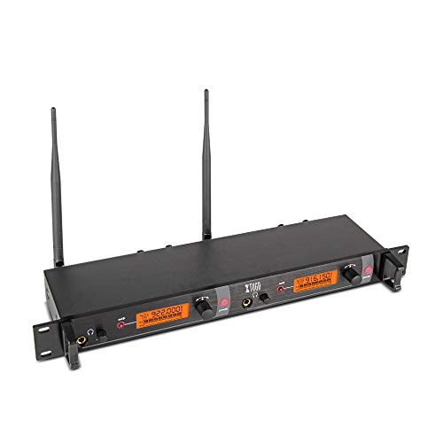 Xtuga Rw2080 Rocket Audio Whole Metal Wireless In Ear Monitor System 2 Channel 4 Bodypacks Monitoring With In Earphone Wireless Type Used For Stage Or Studio (Frequency 902-928Mhz) #TOP2