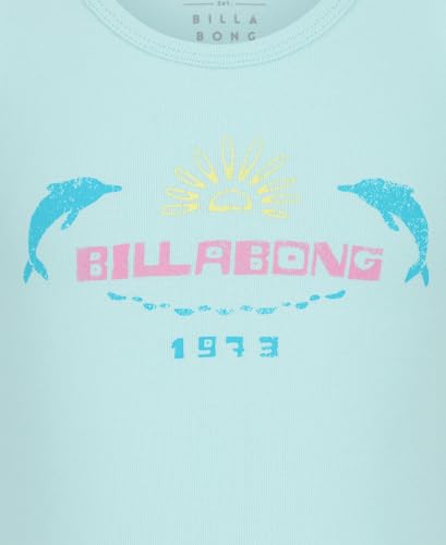 Image of Billabong Girls' Scoop Neck Sleeveless Graphic Tank Top, Soft Cotton, Casual & Comfortable Fit