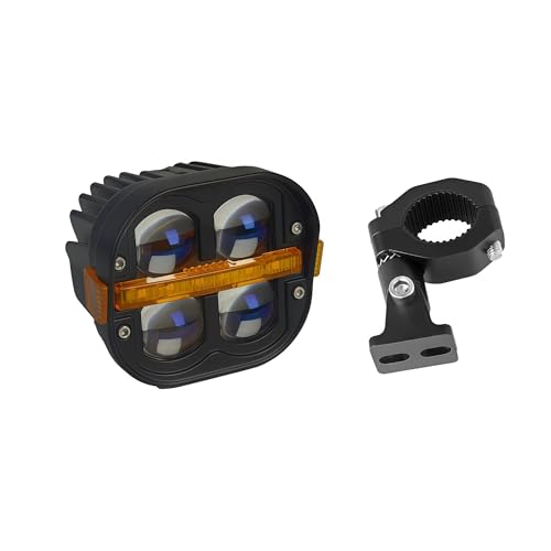 �o�C�N �w�b�h���C�g �ɓK������ LED�⏕�h���C�r���O�����v �ɓK������ R1200GS/ADV K1600 R1200GS R1100GS �t�H�O�����v �f���A���J���[ DRL ���C�g LED �w�b�h���C�g(1 Piece Light B)