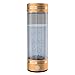 Produktbild HISOIT Wasserstoff Wasserflasche Maker Maschine Wasserstoff Wasser Generator Ionisator mit SPE und PEM Technologie machen Wasserstoff bis 800-1500 PPB 17oz Gold
