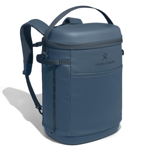 Image of Hydro Flask Carryout Cooler Backpack - Insulated Portable Soft Cooler - 20 L Capacity in Harbor Blue